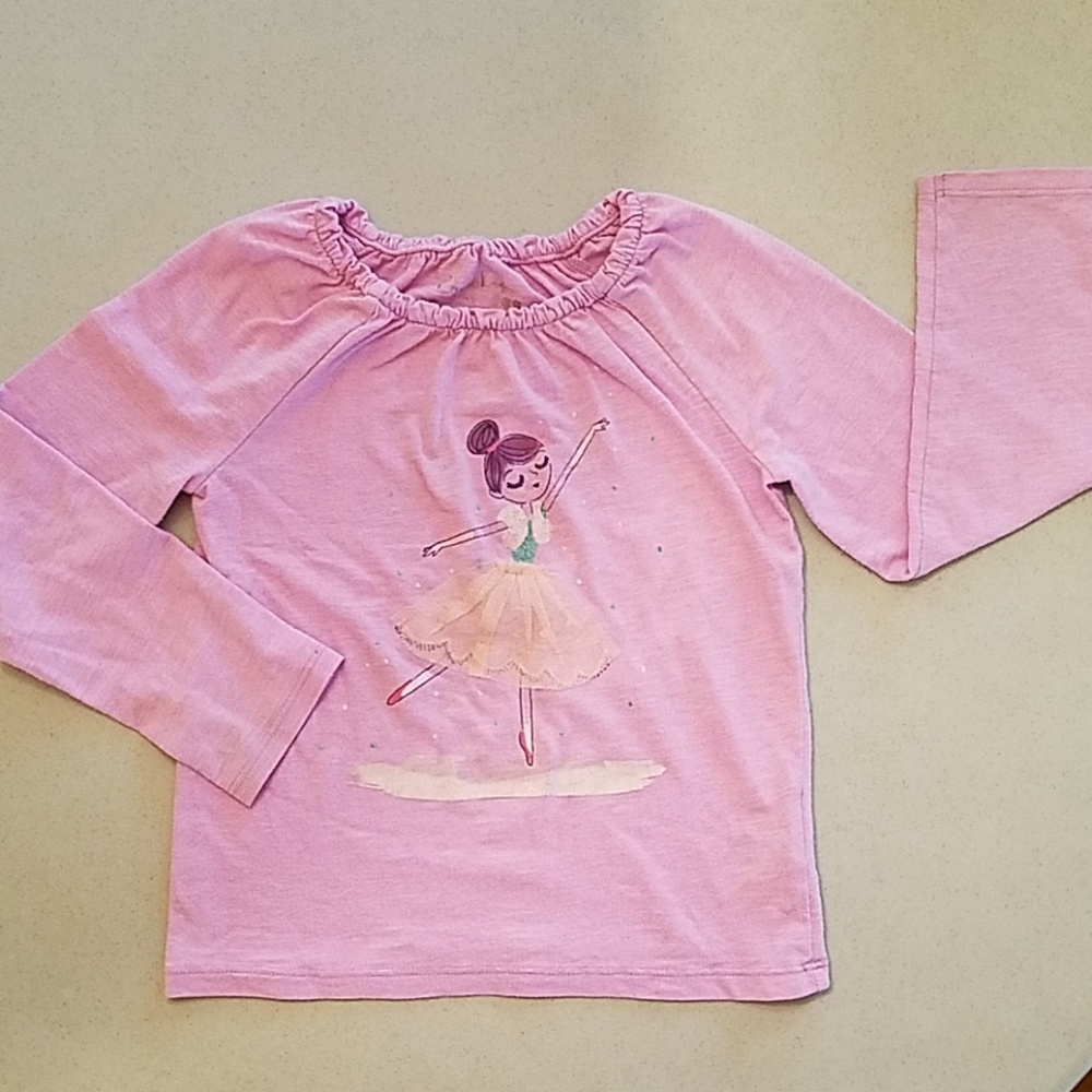 CHEROKEE Toddler Girl's Purple Long Sleeve Top